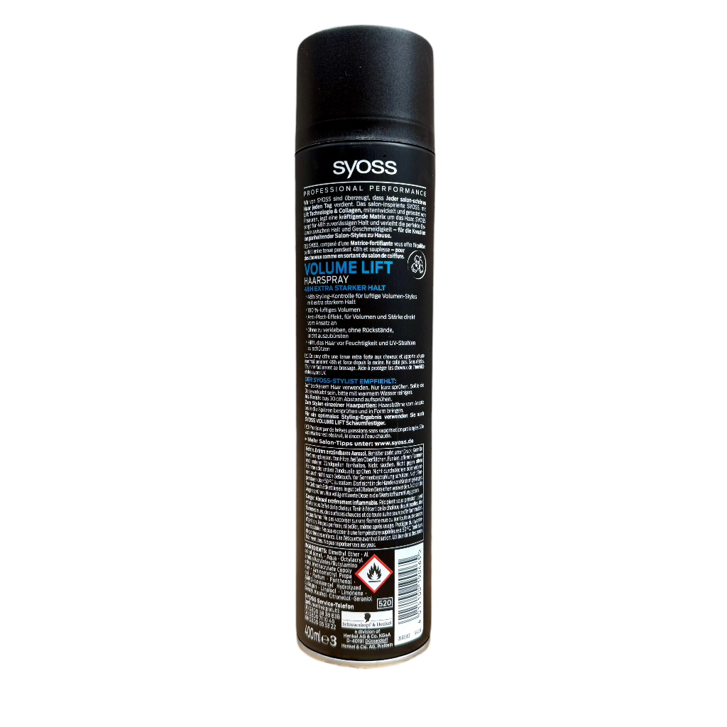 Syoss Volume Lift 4 Haarspray 400ml