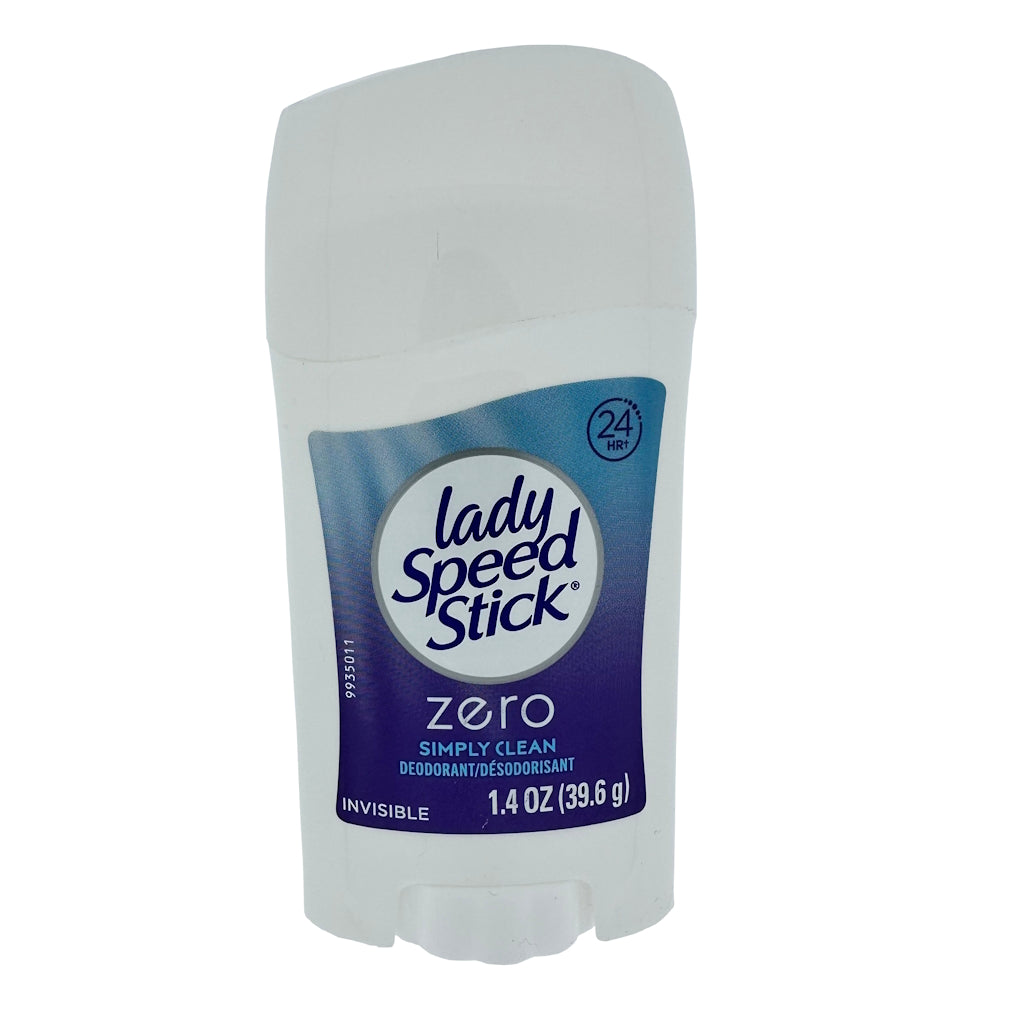 Lady Speed Stick Zero Simply Clean Invisible deodorant stick 39.6g
