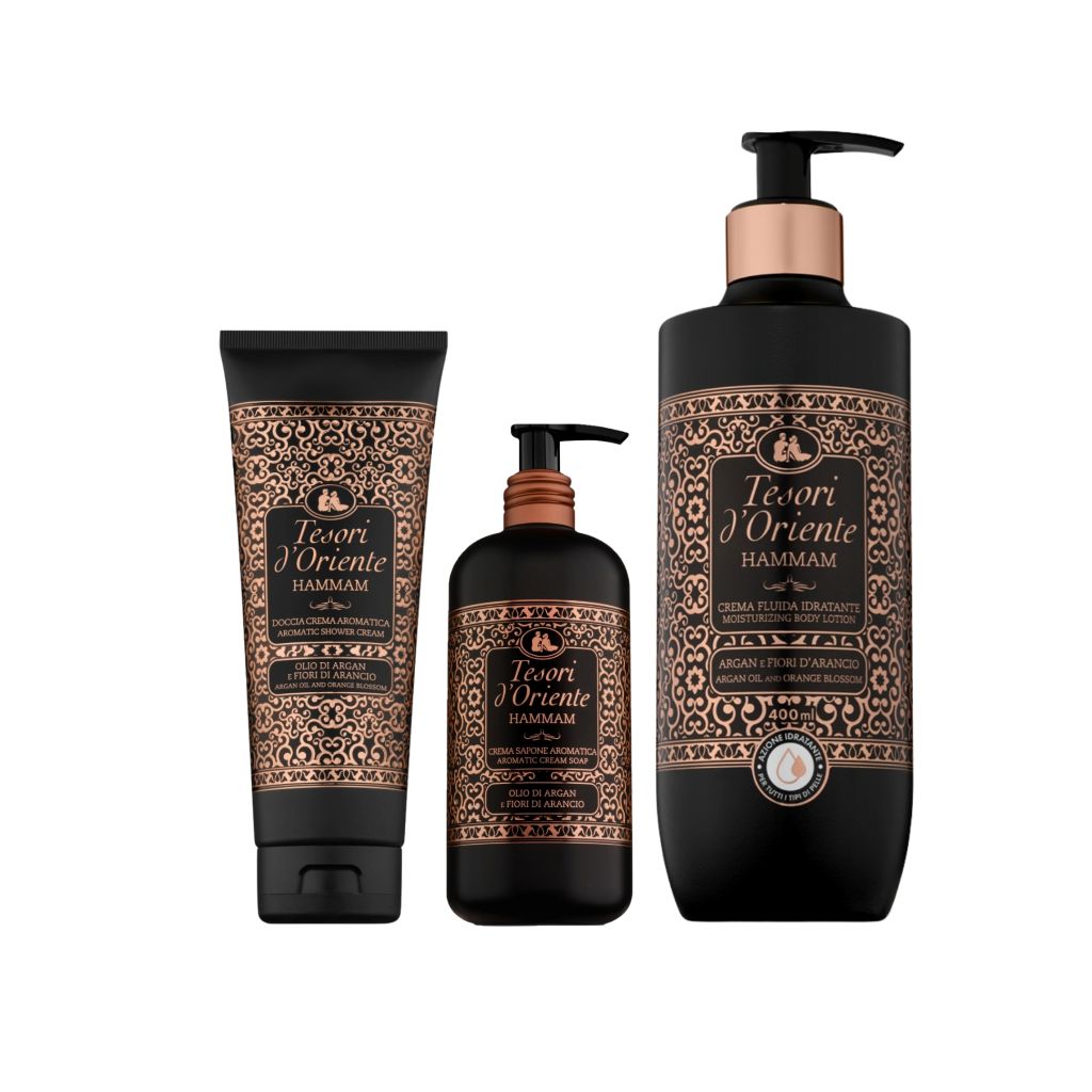 Tesori d’Oriente Hammam Set Douchecrème, Bodylotion & Handzeep