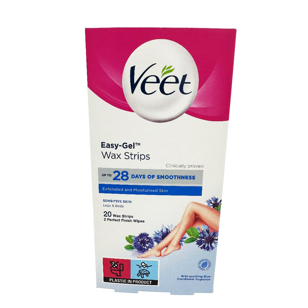 Veet Easy Gel Wax Strips voor de gevoelige huid 20 stuks OP = OP