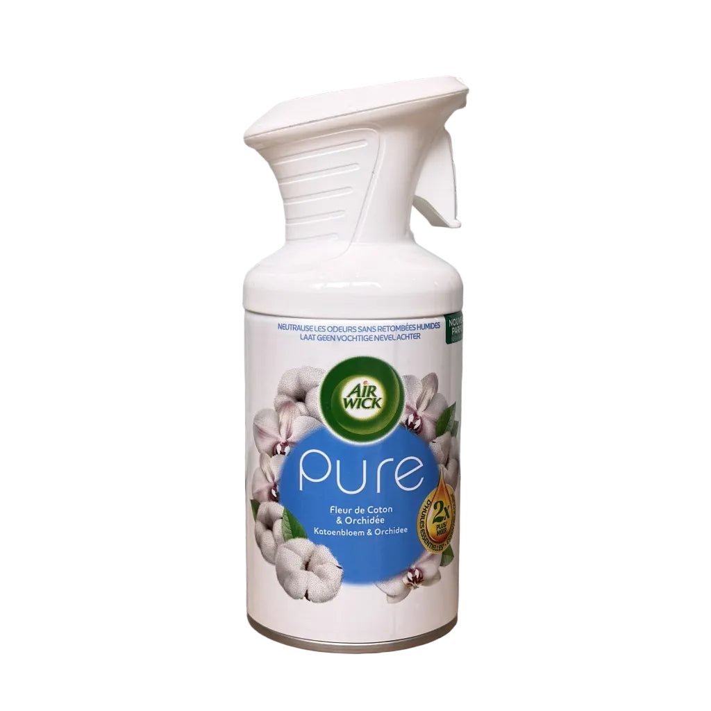 Airwick Katoenbloem & Orchidee luchtverfrisserspray 250ml