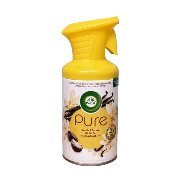 Airwick Vanille & Sheaboter luchtverfrisserspray 250ml