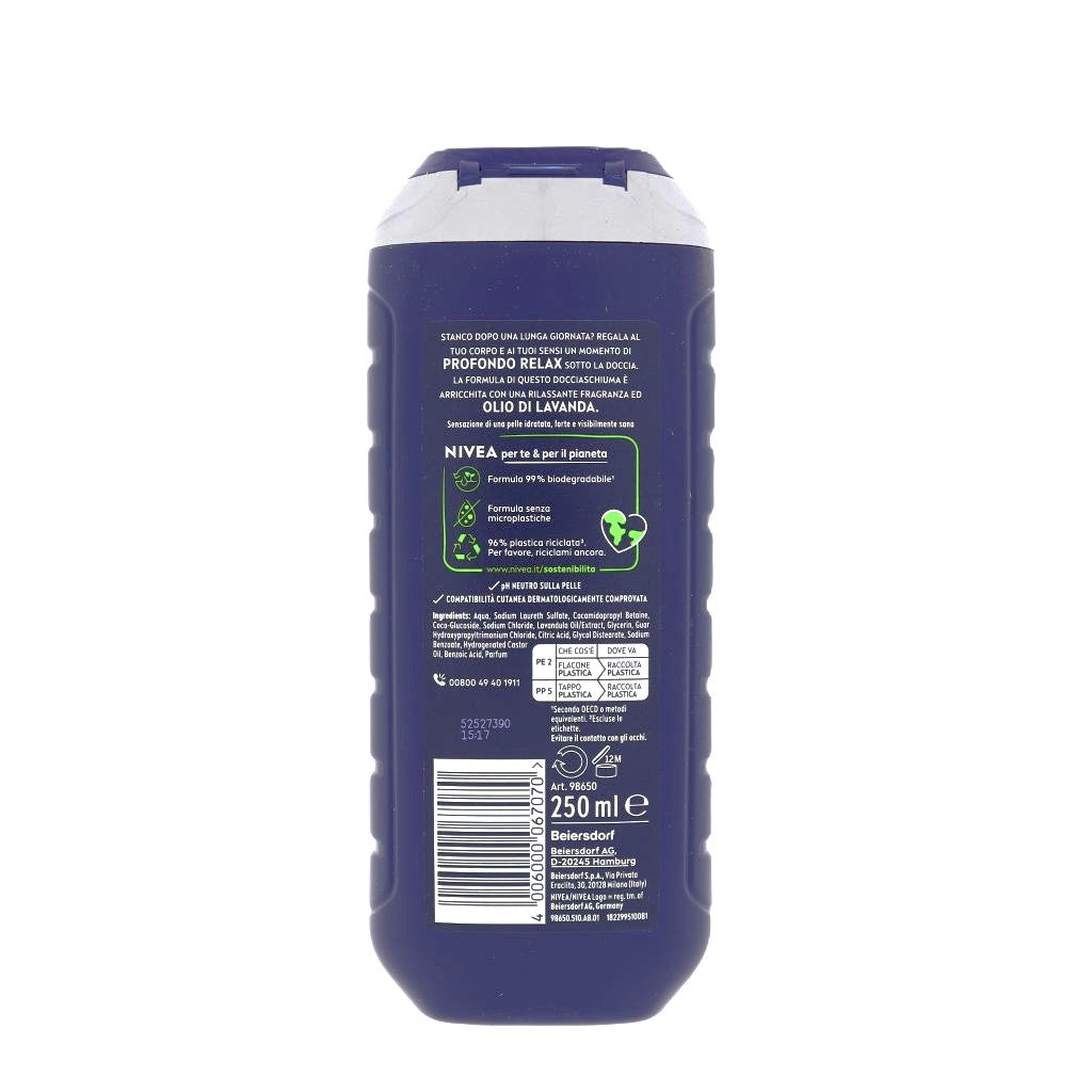 Nivea Men Total Relax 3 in 1 Body, Face & Hair showergel 250ml