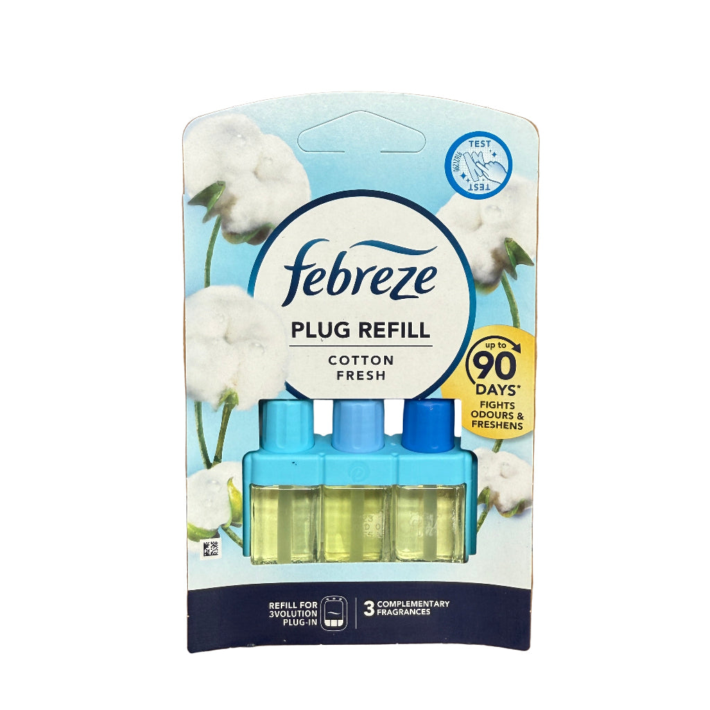 Febreze 3Volution Cotton Fresh navulling 21ml