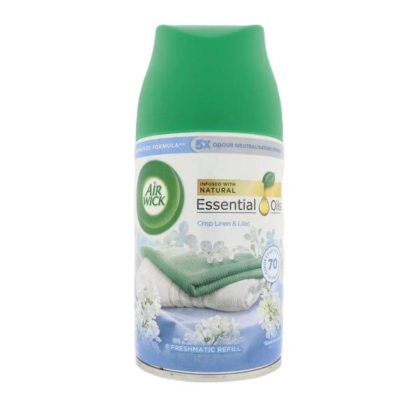 AirWick Crisp Linen & Lilac navulling luchtverfrisser 250ml