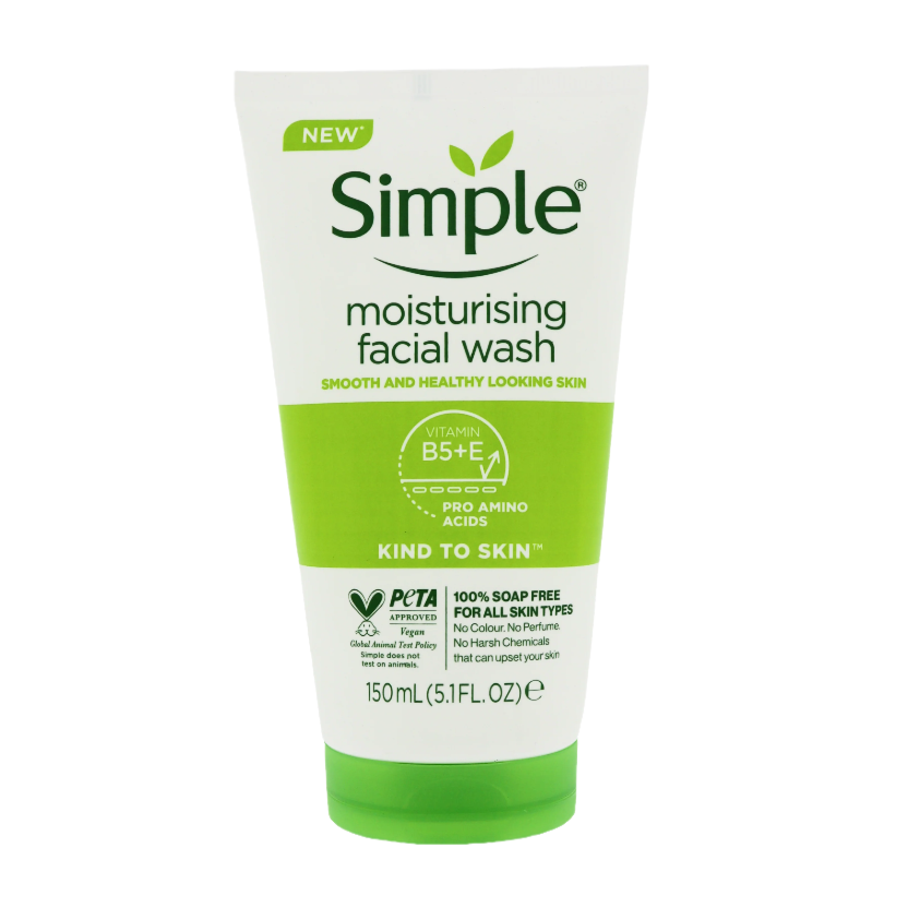Simple Moisturising Facial Wash 150ml