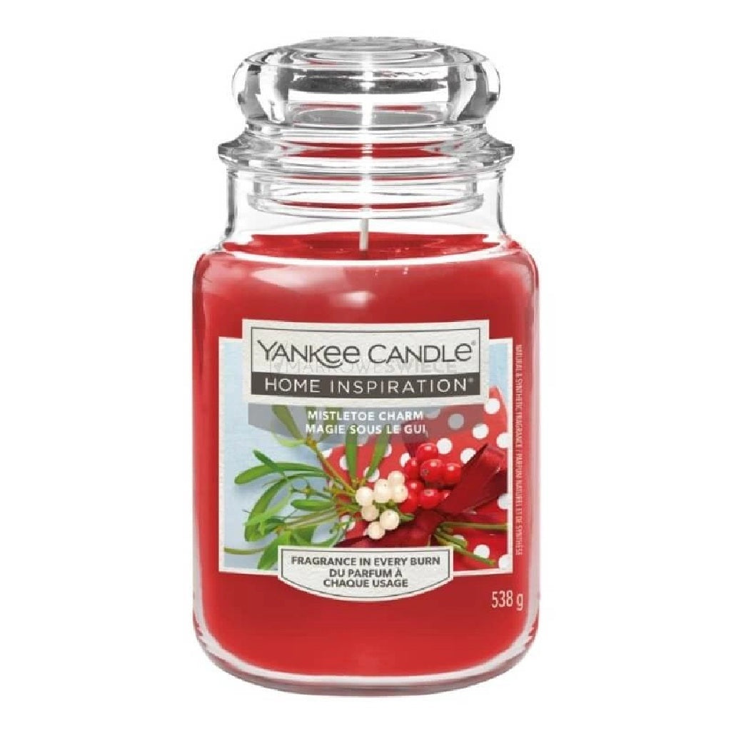 Yankee Candle Mistletoe Charm 538g