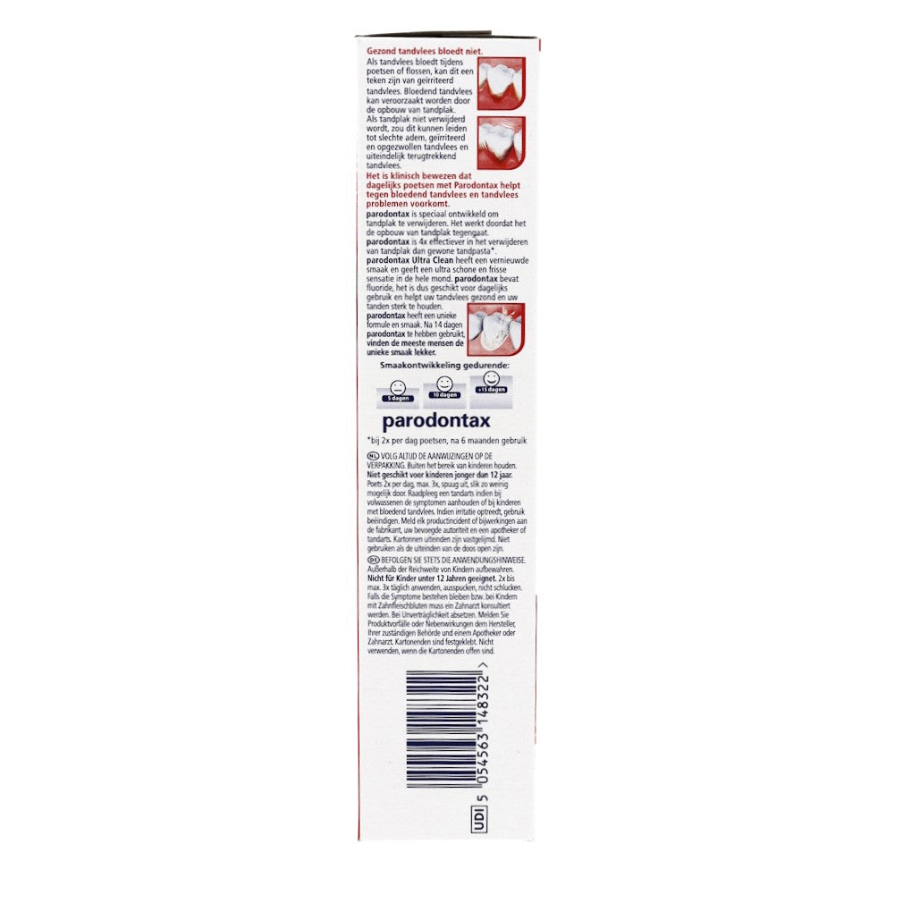 Parodontax Ultra Clean tandpasta 75ml HALEON EXP 1227