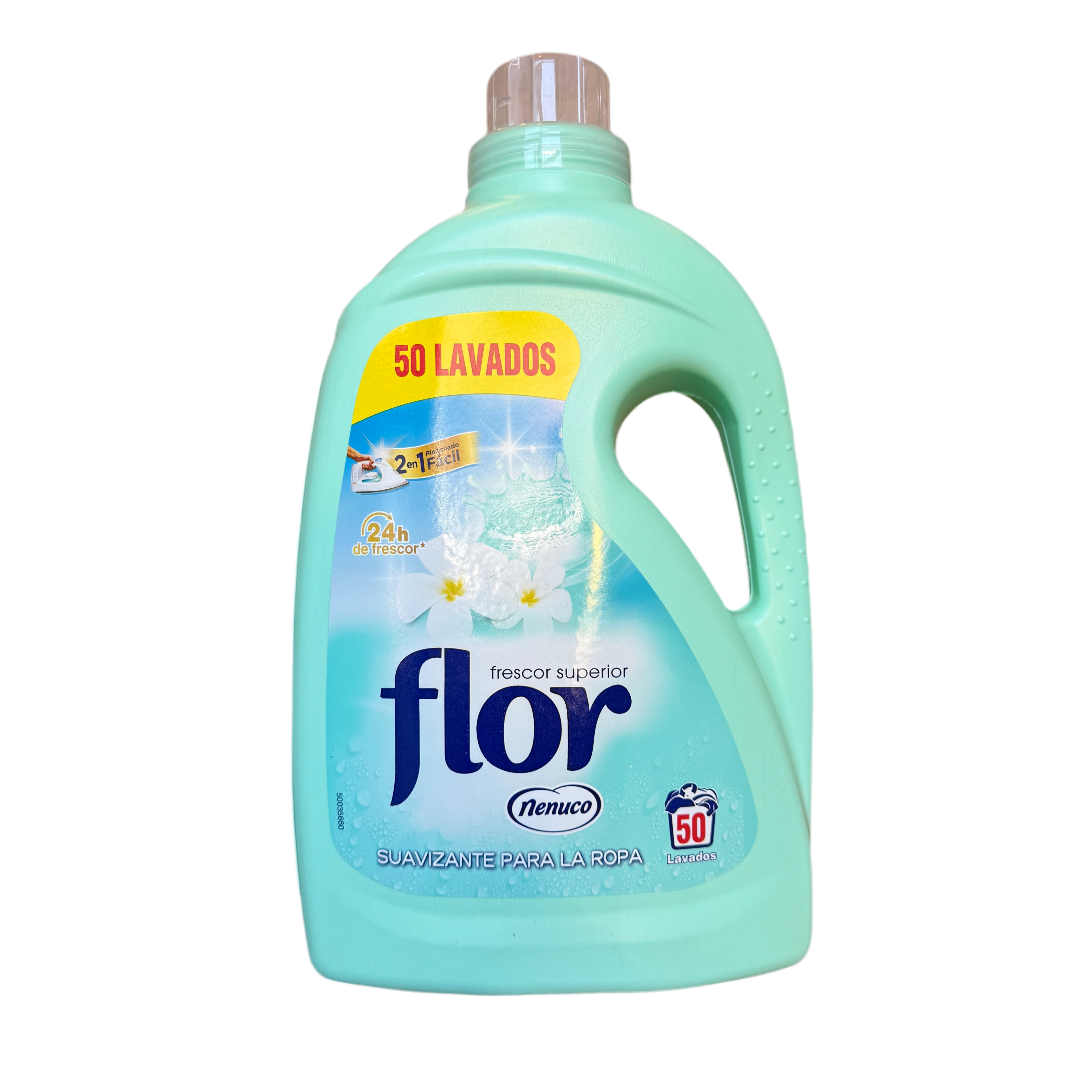 Nenuco wasverzachter flor 2000ml 50 wasbeurten NIEUW!