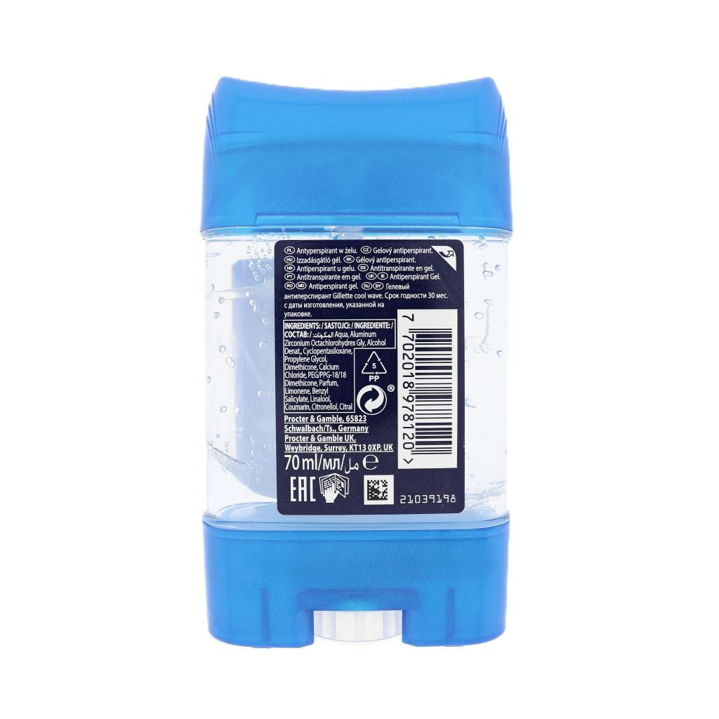 Gillette Cool Wave Gel Stick 70ml