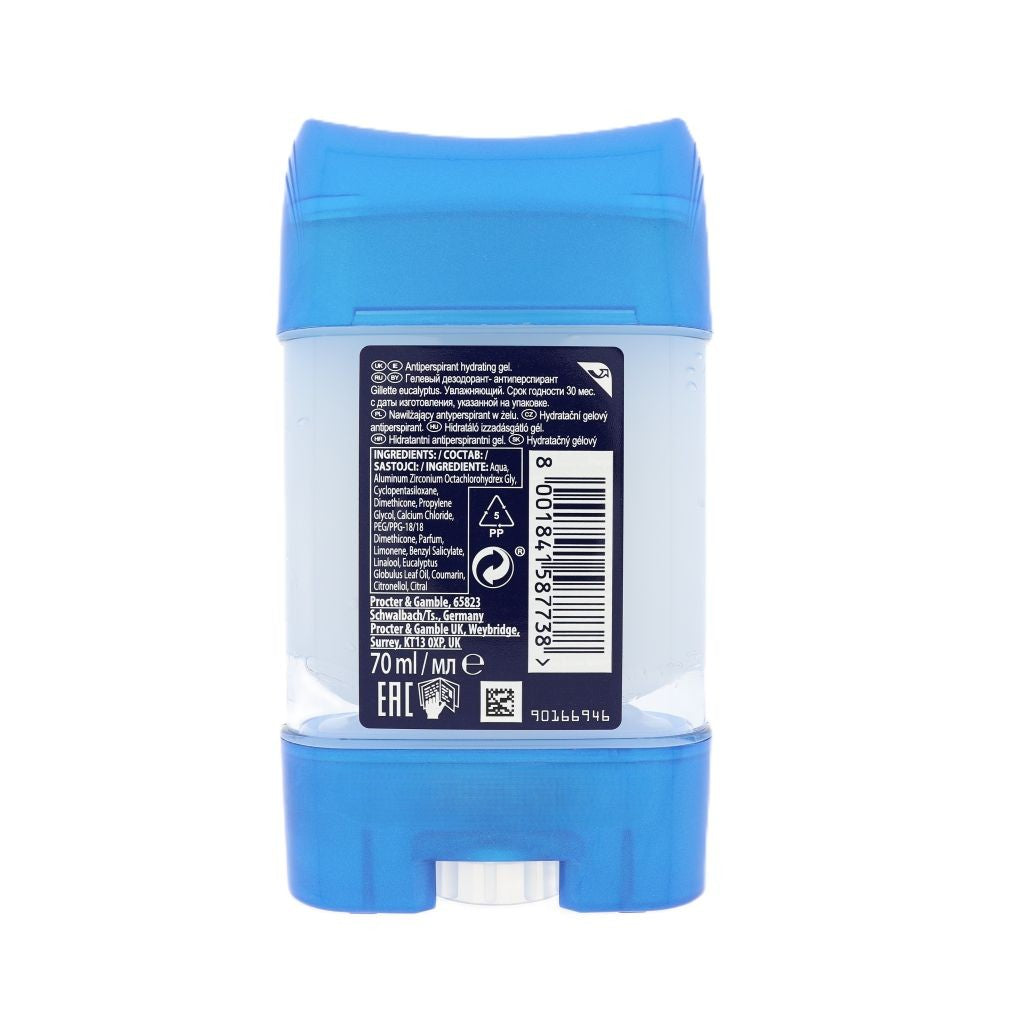 Gillette Eucalyptus Scent Gel Stick 70ml