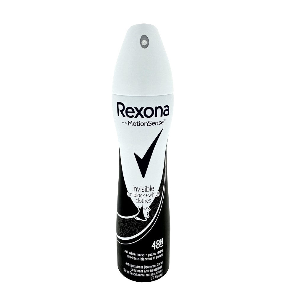 Rexona Invisible on Black & White Clothes deodorant spray 200ml