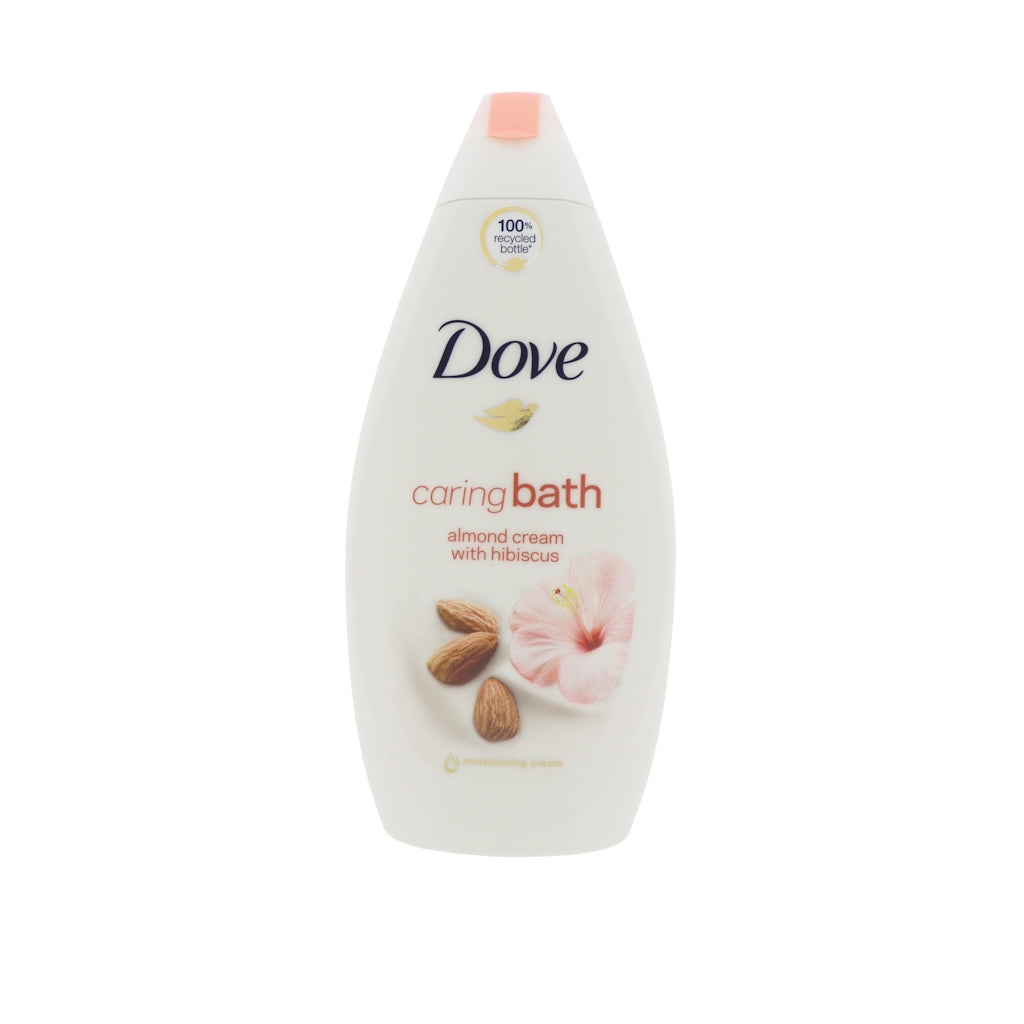 Dove Caring Bath Almond Cream with Hibiscus 450ml