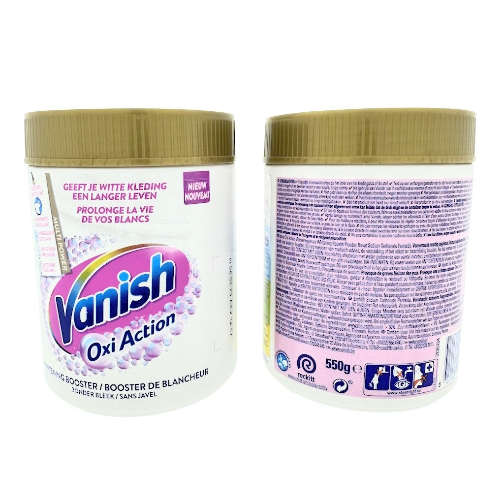 Vanish Oxi Axtion Whitening Booster 550gr