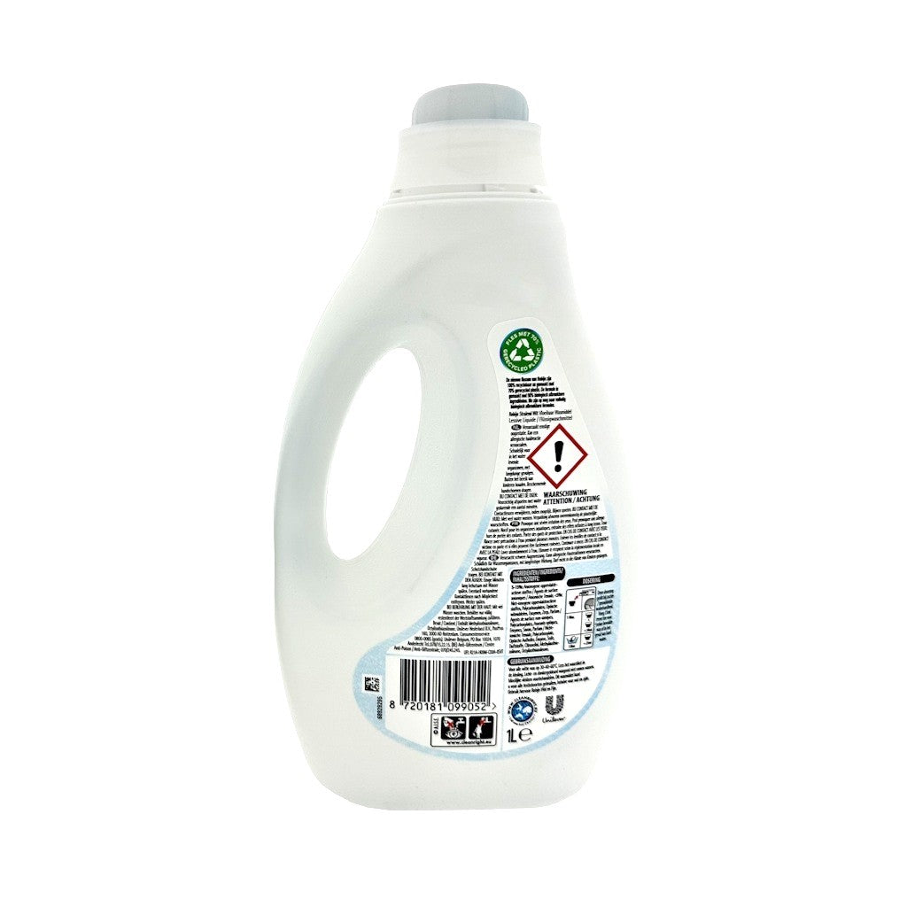 Robijn Stralend Wit vloeibaar wasmiddel 1000ML 20 wasbeurten