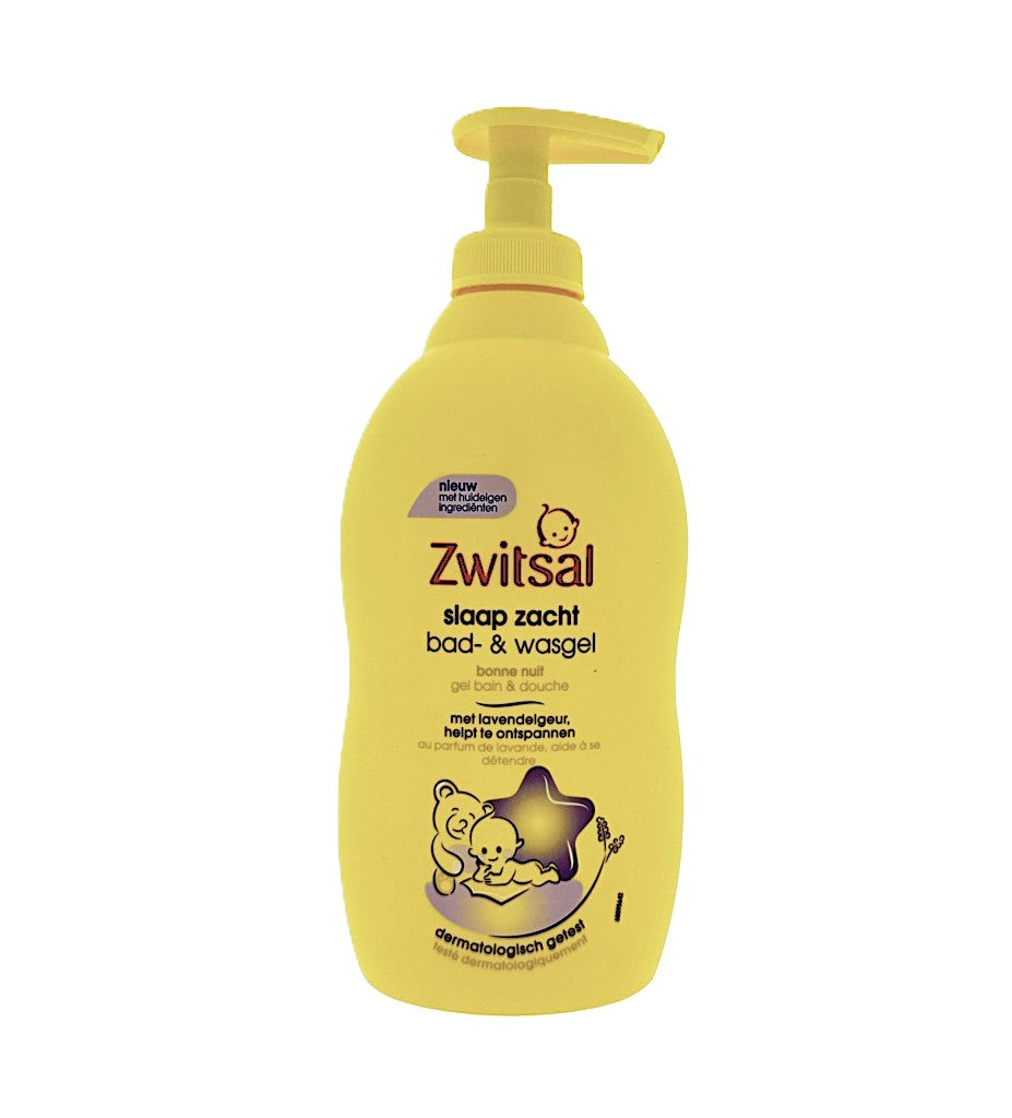 Zwitsal Slaap Zacht bad- & wasgel Lavendel 400ml