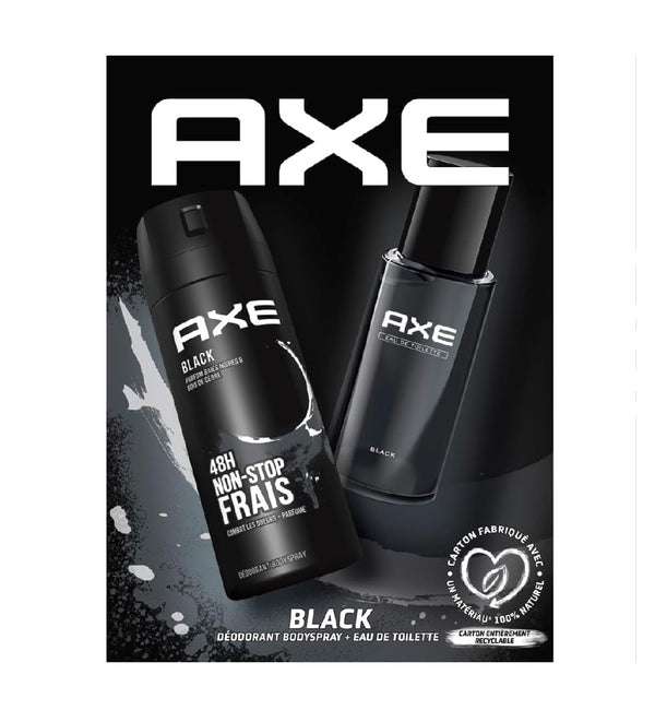 Axe Black Eau de Toillette 100ml + bodyspray 200ml Giftset