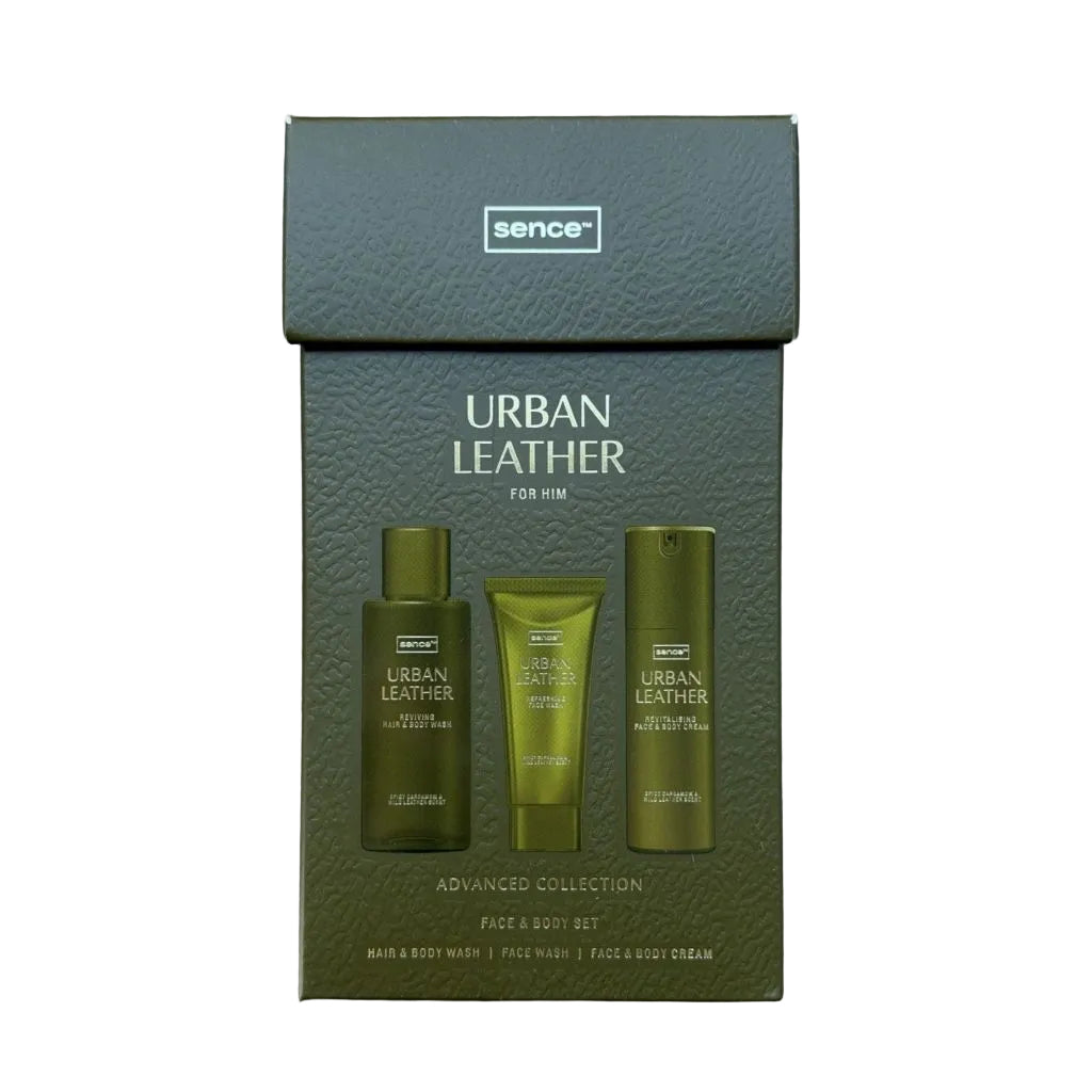 Sence Advanced Collection Giftset 3-delig Face & Body Set Urban Leather