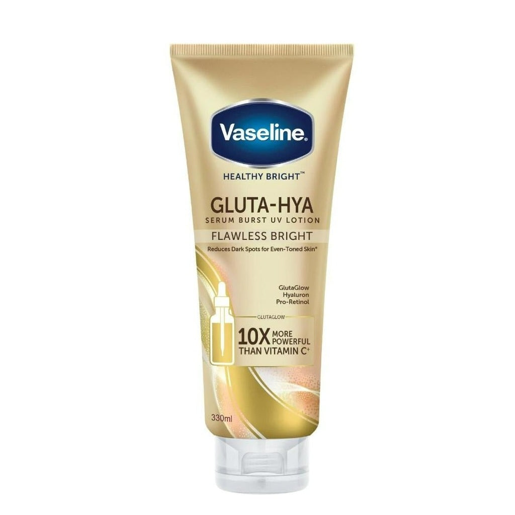 Vaseline Gluta-Hya Flawless Bright Serum Burst Lotion 330ml