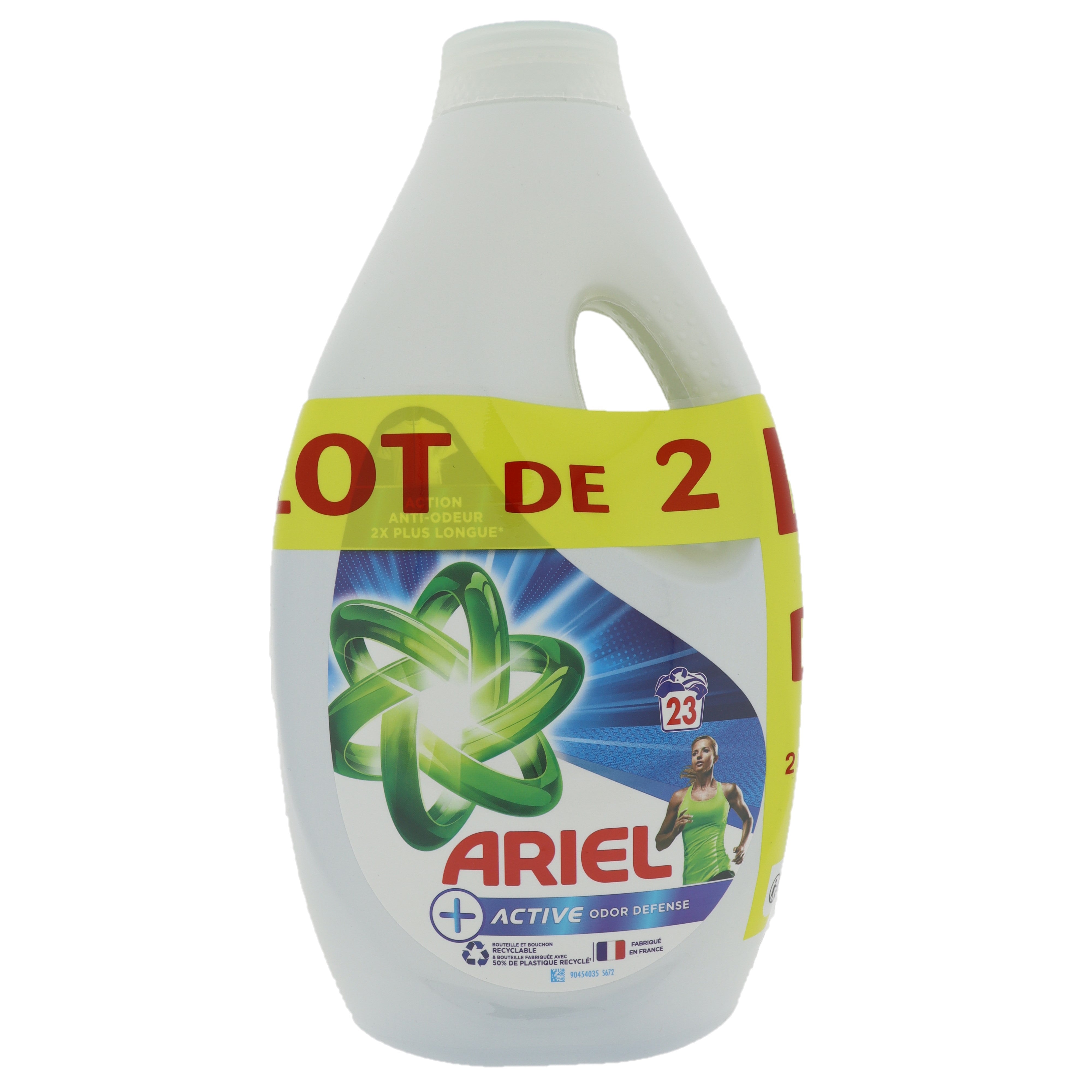 Ariel Active Odor Defense vloeibaar wasmiddel 2-pack 1.15L 46 wasbeurten