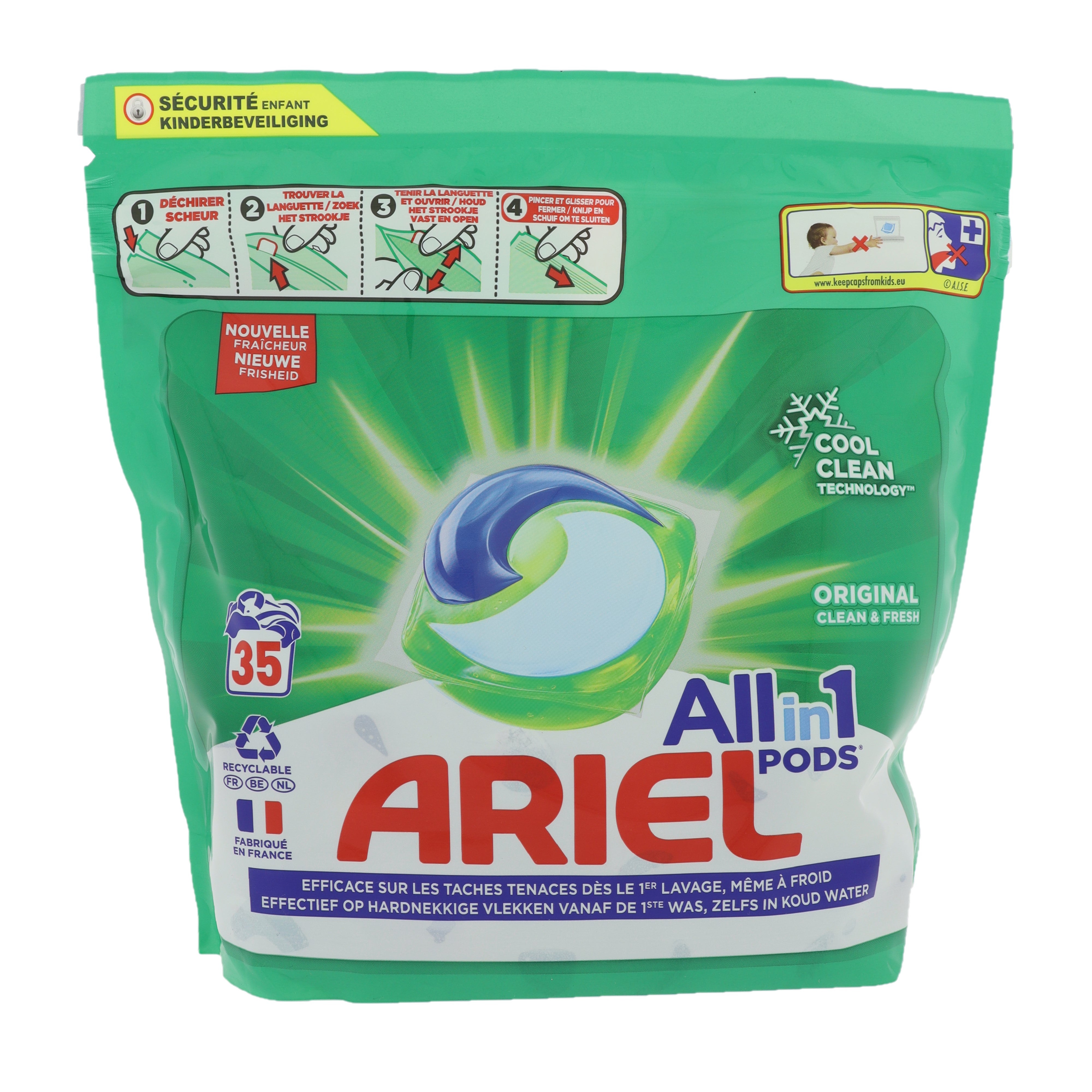 Ariel Original All-in-1 Pods 35 stuks