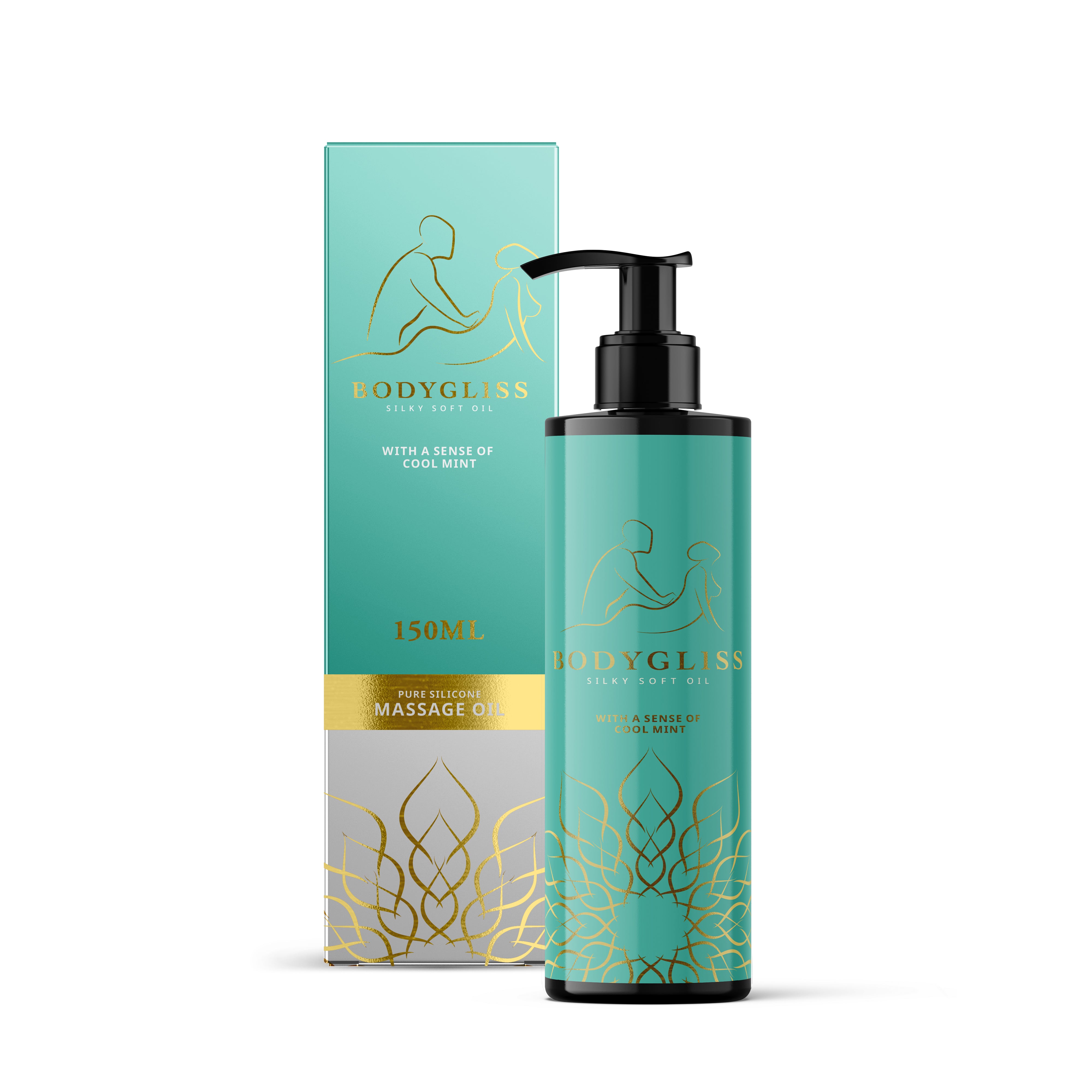 Bodygliss Massage Collection Silky Soft Olie Cool Mint 150ml