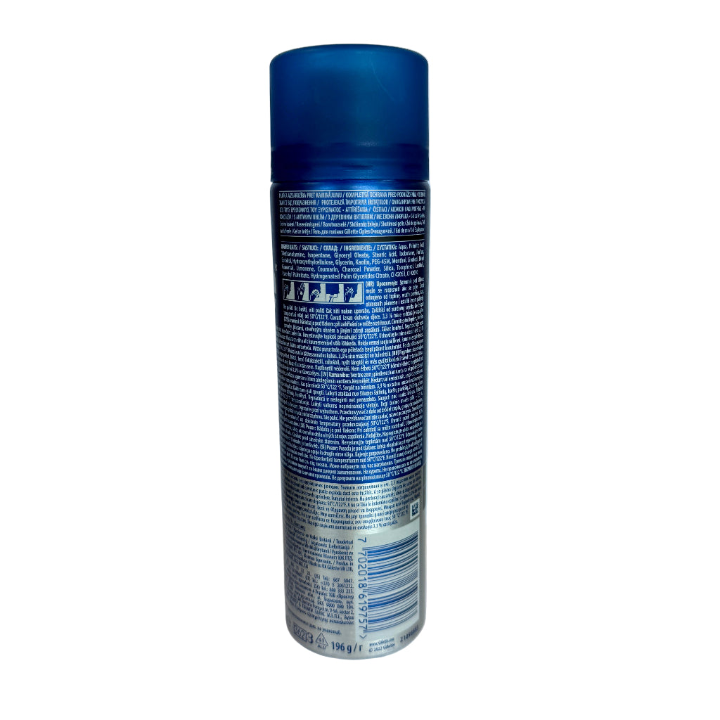 Gillette Cleansing Charcoal Scheergel 200ml