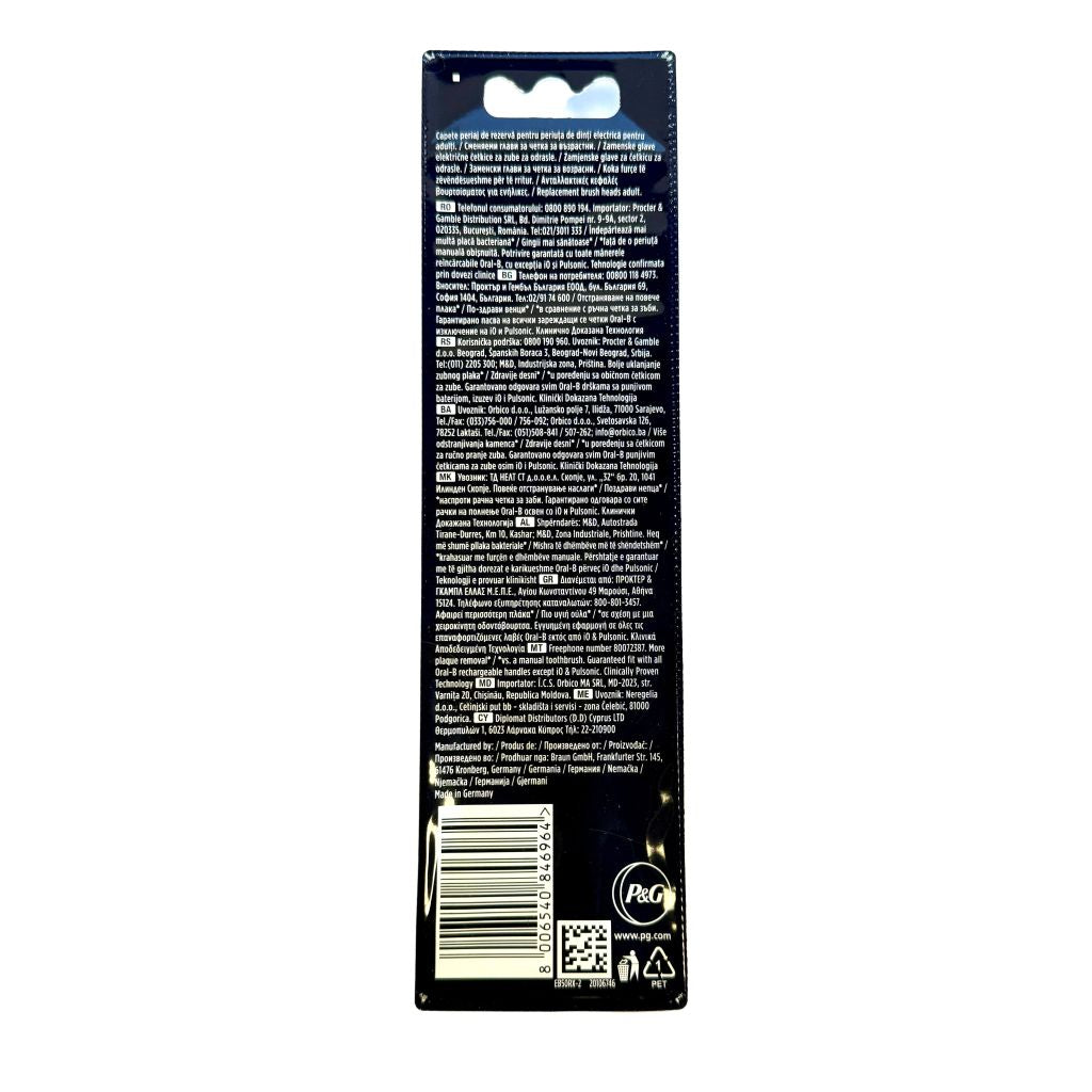 Oral-B Cross Action opzetborstels wit 2 stuks