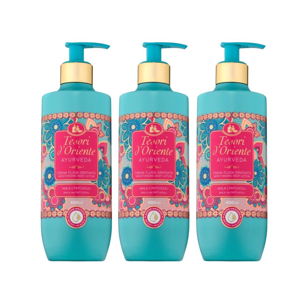 Tesori d’Oriente 3PACK Ayurveda Bodylotion 400ML