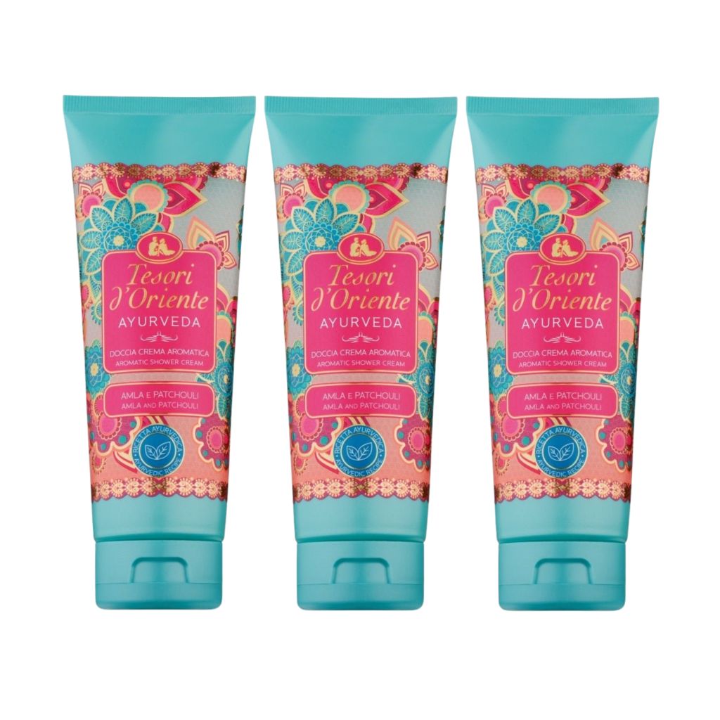 Tesori d’Oriente 3PACK Ayurveda Douchecrème 250ML