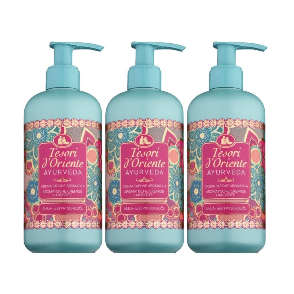 Tesori d’Oriente 3PACK Ayurveda Handzeep 300ML