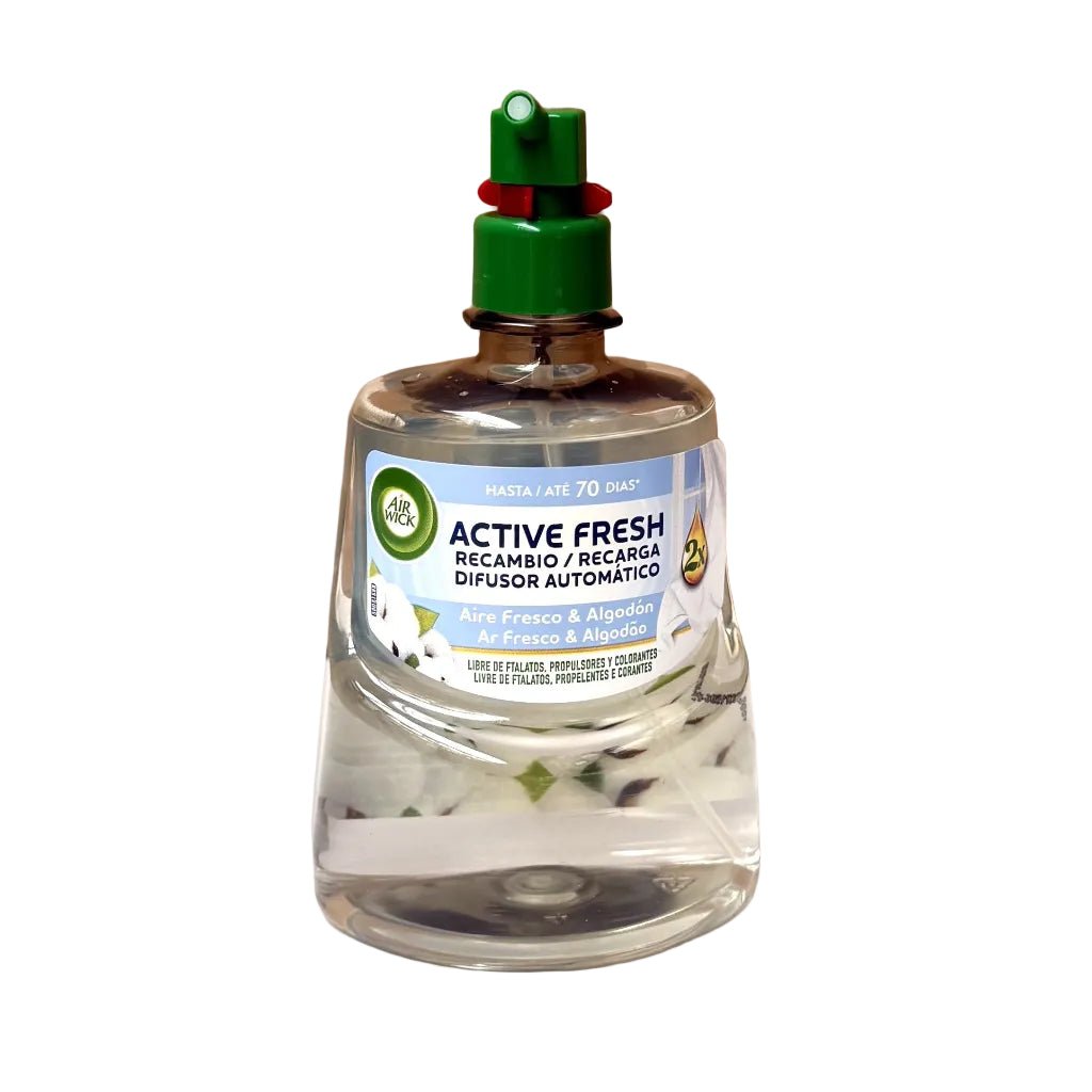 Airwick Active Fresh Fresh Linen luchtverfrisser navulling 228ml - Luchtverfrisser - PrijzenStorm.nl