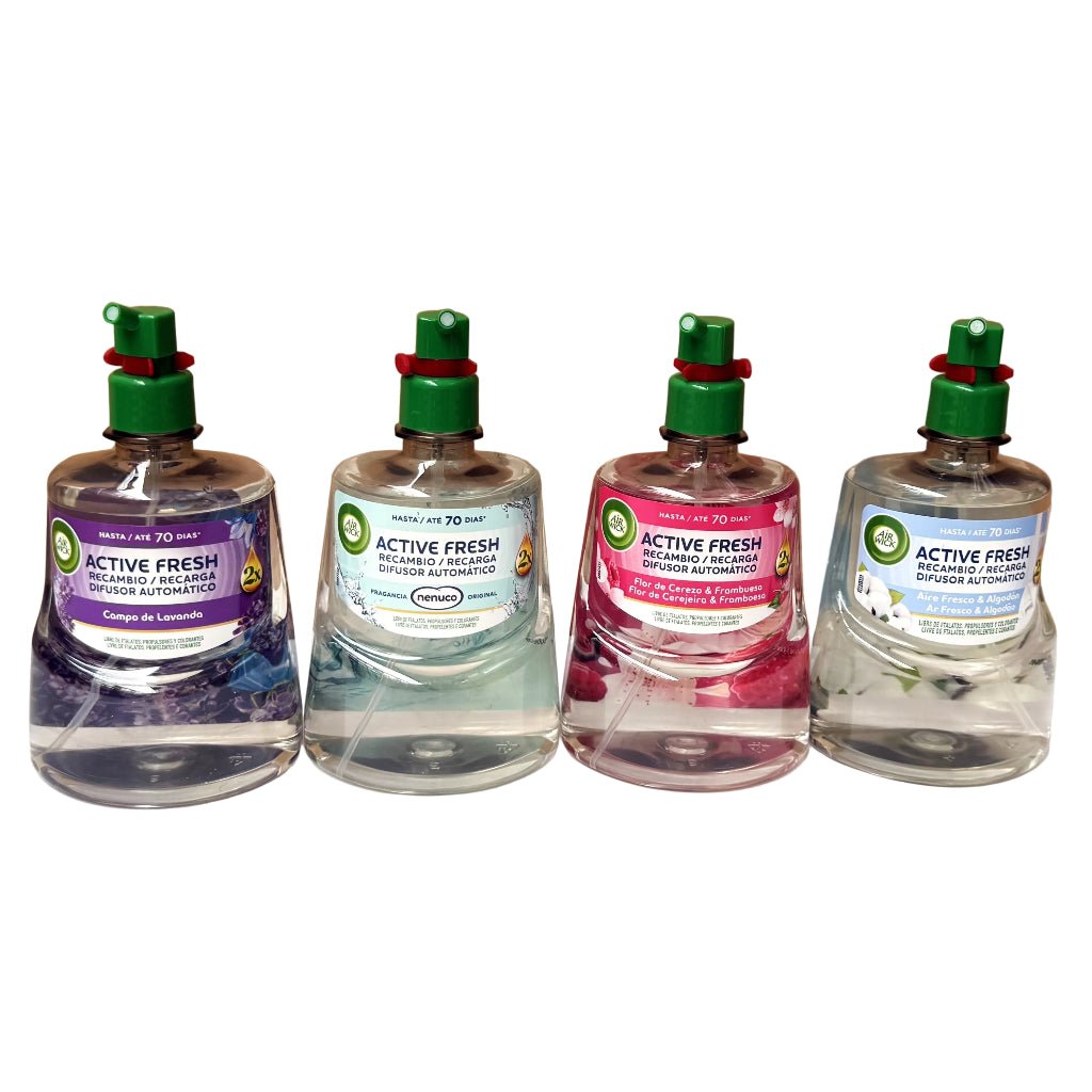 Airwick Active Fresh Fresh Linen luchtverfrisser navulling 228ml - Luchtverfrisser - PrijzenStorm.nl