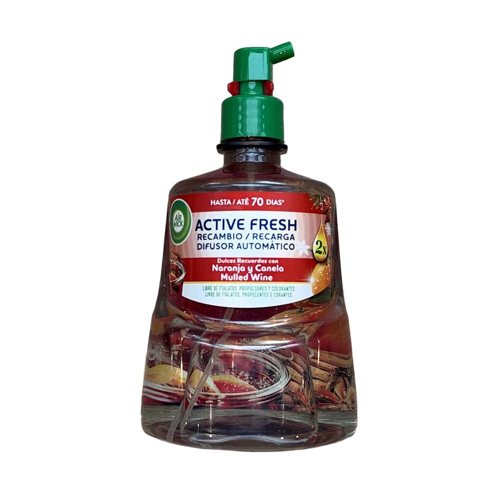 Airwick Active Fresh Naranja y Canela luchtverfrisser navulling 228ml OP = OPAirwickPrijzenStorm.nl