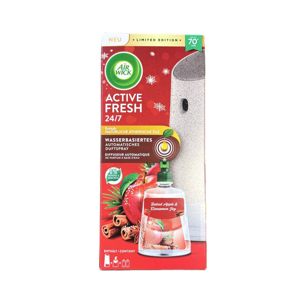 Airwick Baked Apple & Cinnamon luchtverfrisser inclusief navulling 228ml - Luchtverfrisser - PrijzenStorm.nl