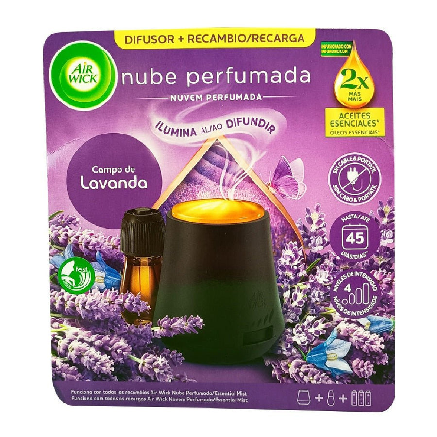 Airwick Lavendel Essential Mist starterkit 20ml - Luchtverfrisser - PrijzenStorm.nl