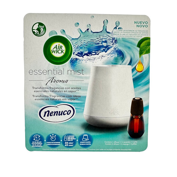 Airwick Nenuco Essential Mist starterkit 20ml OP = OP - Luchtverfrisser - PrijzenStorm.nl
