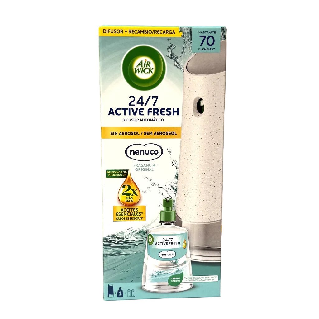 Airwick Nenuco luchtverfrisser incl. navulling 228ml - Luchtverfrisser - PrijzenStorm.nl