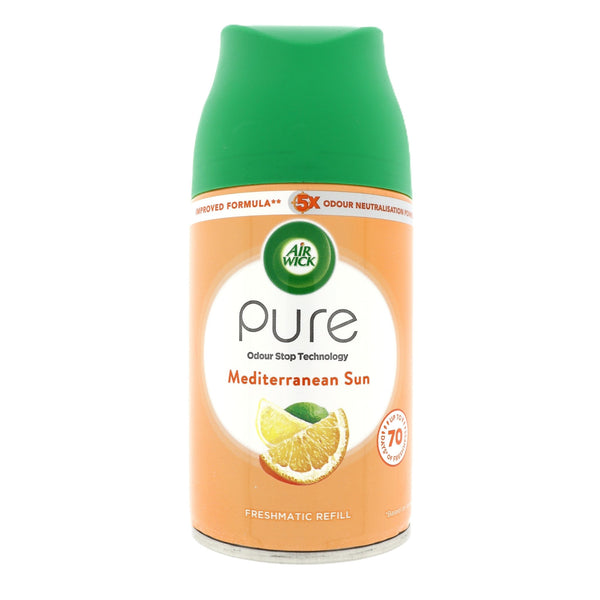 AirWick Pure Mediterranean Sun navulling luchtverfrisser 250ml - Luchtverfrisser - PrijzenStorm.nl
