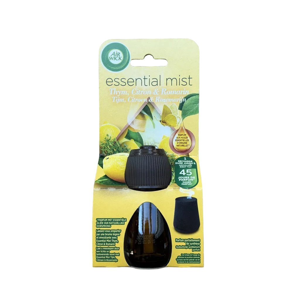 Airwick Thym, Citron & Romarin Essential Mist navulling 20mlAirwickPrijzenStorm.nl