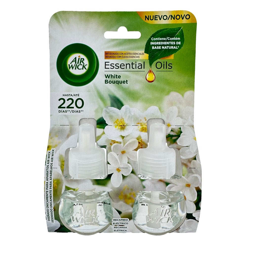 Airwick White Bouquet navulling duopack 2x19ml - Luchtverfrisser - PrijzenStorm.nl