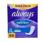 Always Daily Protect L Long Odour Lock 68 stuks -Maandverband- PrijzenStorm.nl