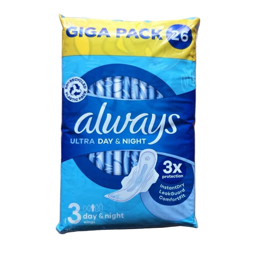 Always Ultra Day & Night 26 stuks -Maandverband- PrijzenStorm.nl