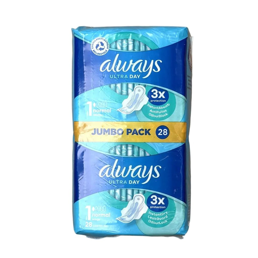 Always Ultra Day Normal 28 stuks - Maandverband - PrijzenStorm.nl
