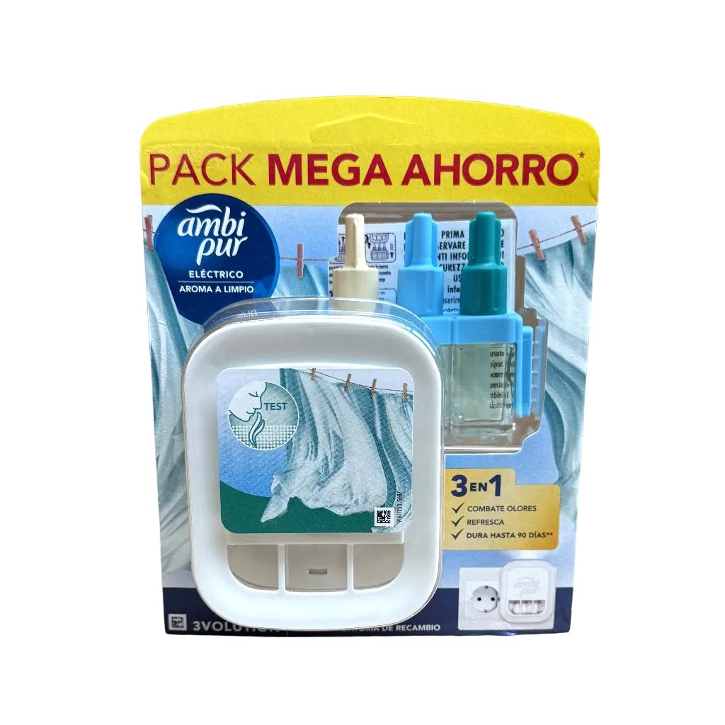 Ambi Pur 3Volution Clean Scent elektrische starterkit - Luchtverfrisser - PrijzenStorm.nl