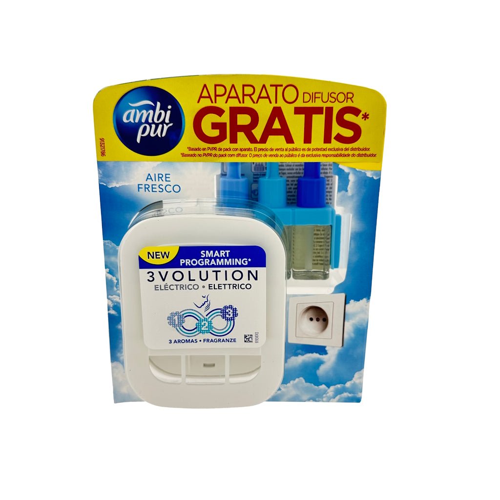 Ambi Pur 3Volution Fresh Air elektrische starterkit - Luchtverfrisser - PrijzenStorm.nl
