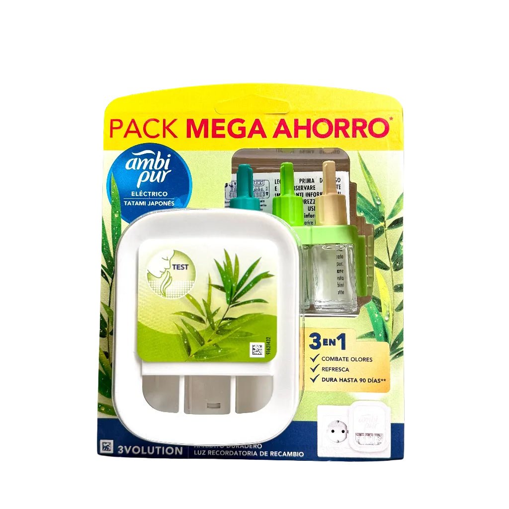 Ambi Pur 3Volution Japanse Tatami elektrische starterkit - Luchtverfrisser - PrijzenStorm.nl