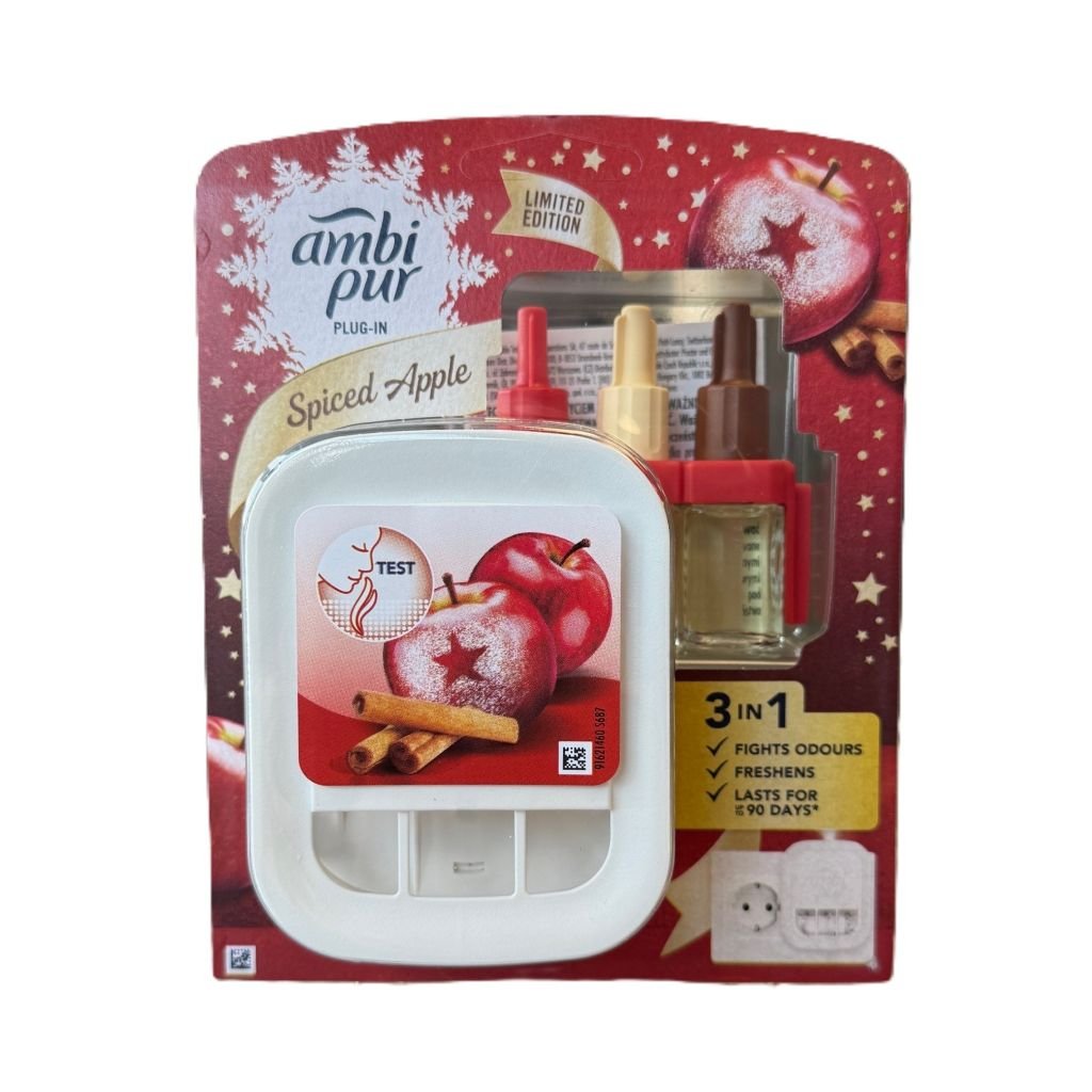 Ambi Pur 3Volution Spiced Apple elektrische starterkit - Luchtverfrisser - PrijzenStorm.nl