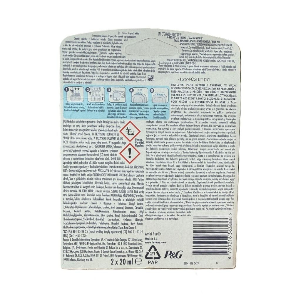 Ambi Pur 3Volution Sugarplum Delight navulling 2x20ml - Luchtverfrisser - PrijzenStorm.nl