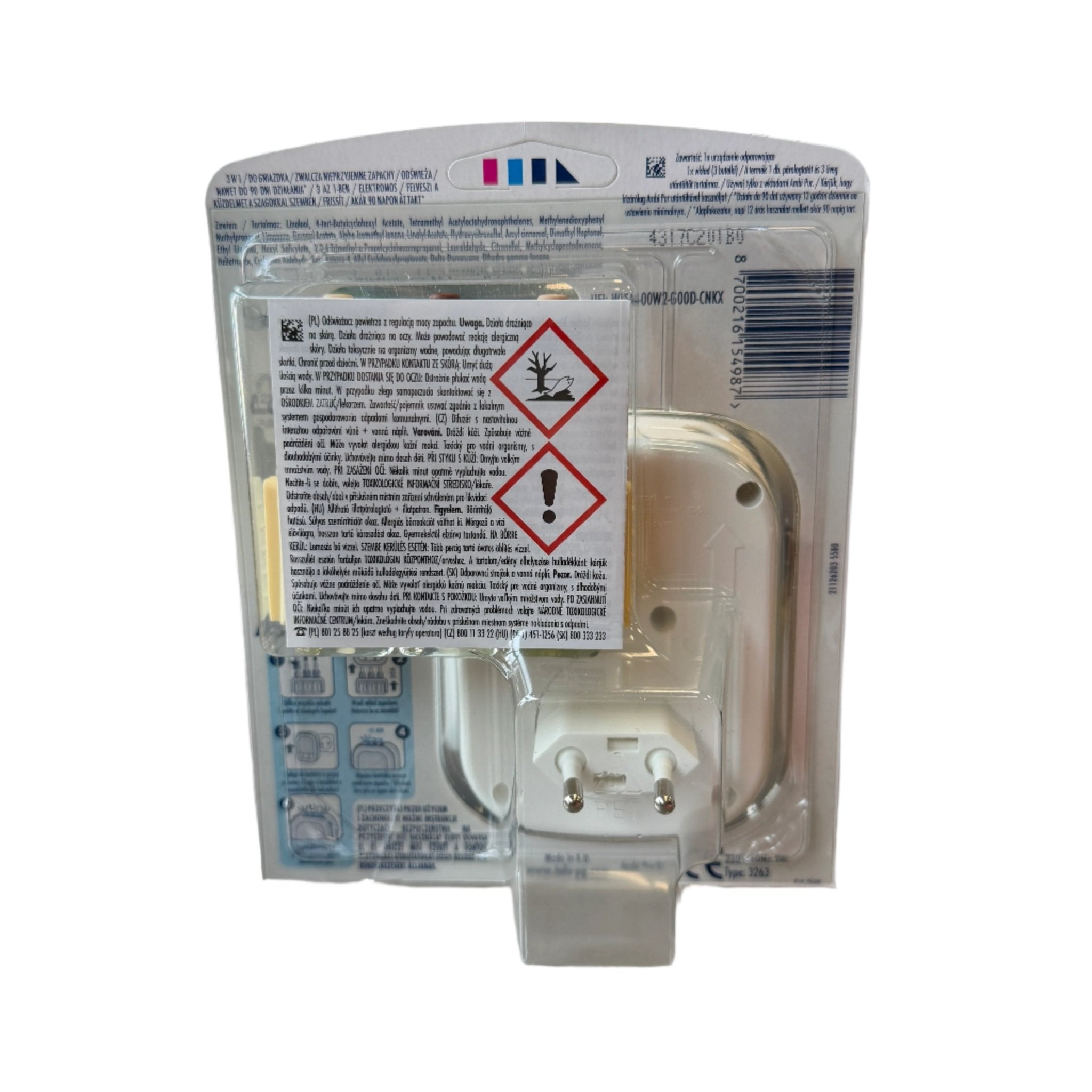 Ambi Pur 3Volution Vanilla Cookie elektrische starterkit - Luchtverfrisser - PrijzenStorm.nl